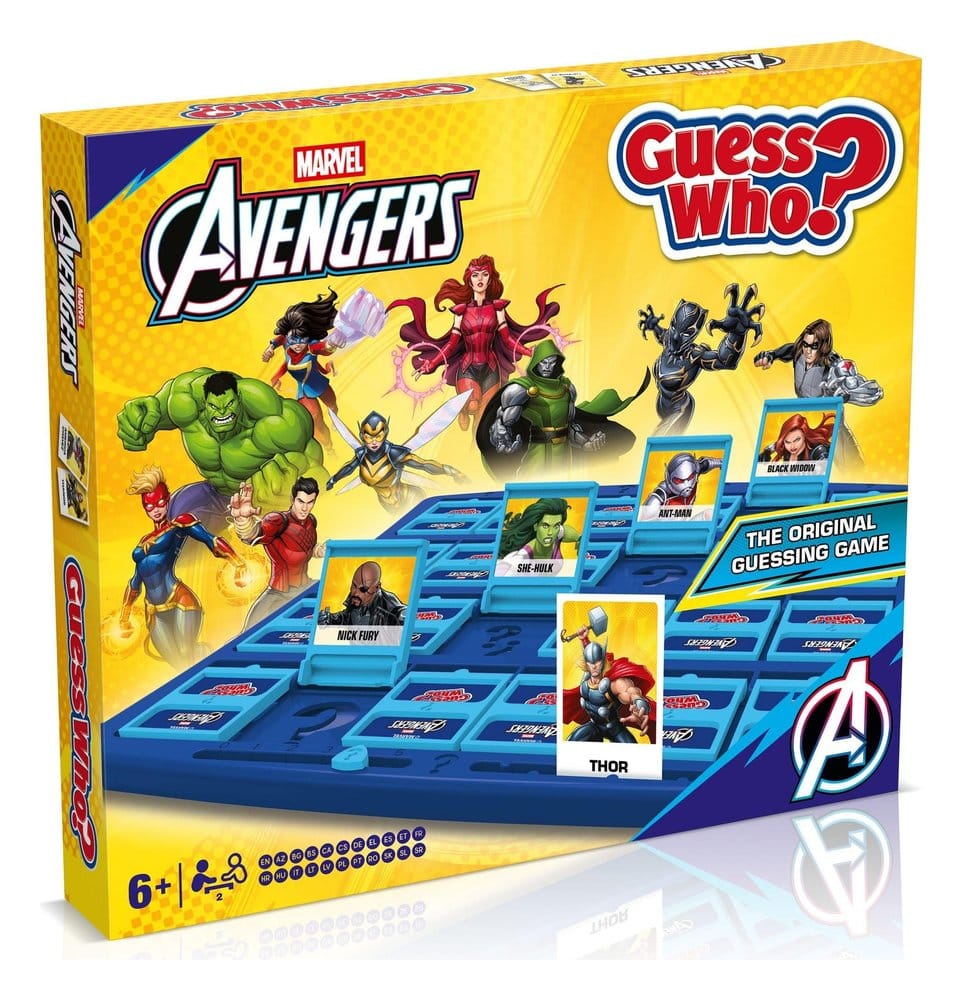 Marvel Brädspel Gissa Vem? Avengers
