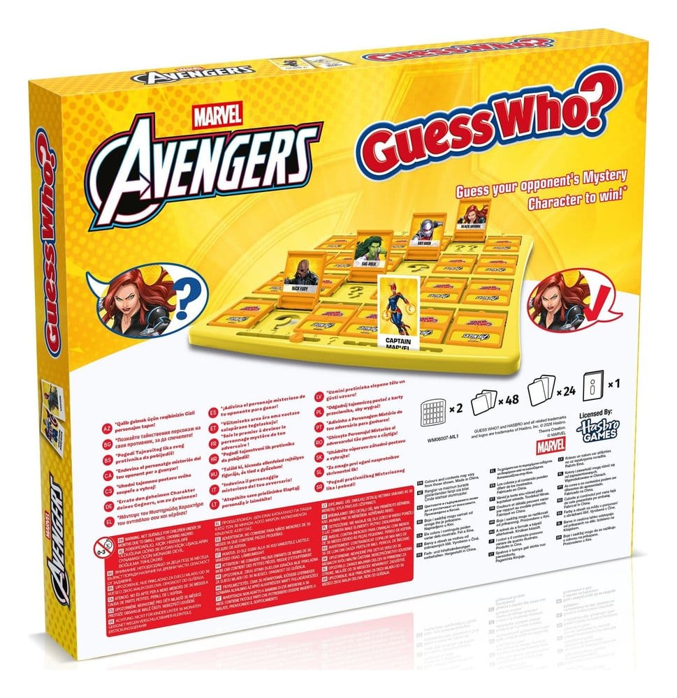 Marvel Brädspel Gissa Vem? Avengers