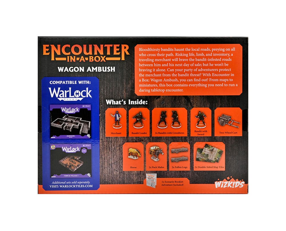 WarLock Tiles Encounter in a Box: Wagon Ambush Wizkids
