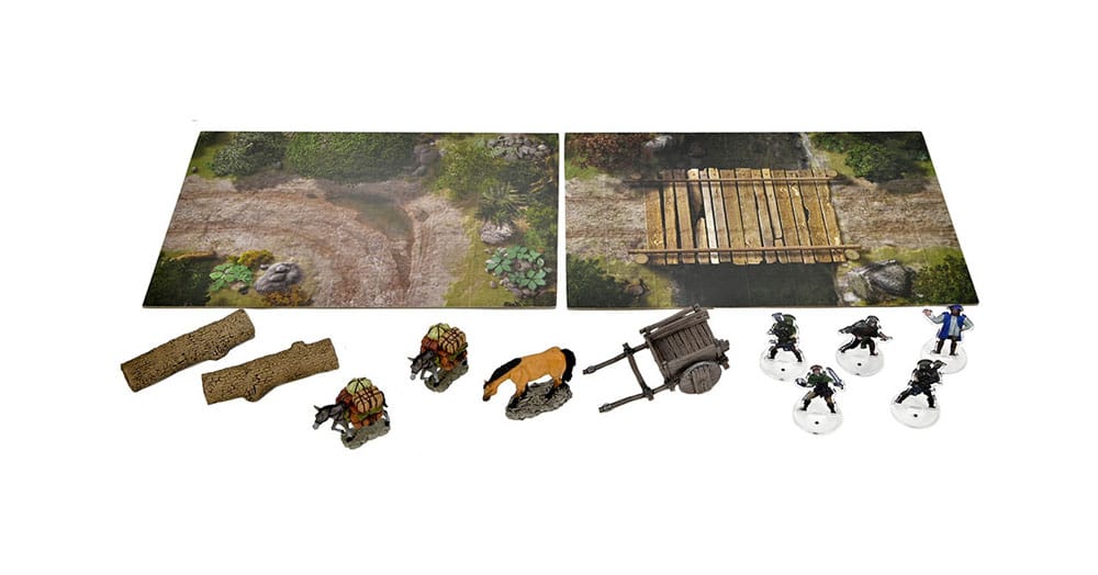 WarLock Tiles Encounter in a Box: Wagon Ambush Wizkids