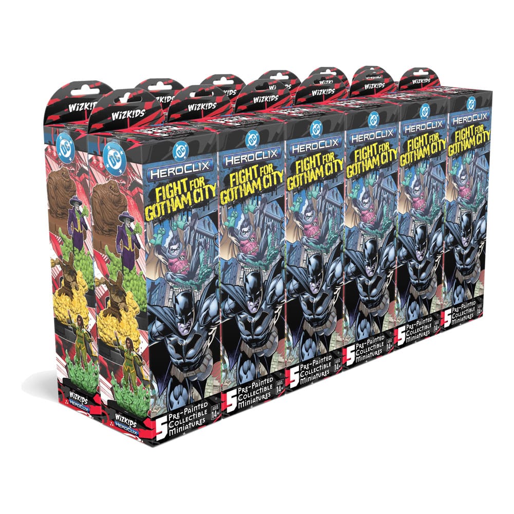 DC Comics HeroClix: Fight for Gotham City Booster Brick (12) Wizkids