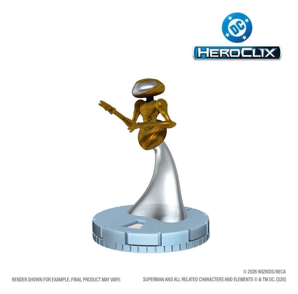 DC Comics Wizkids HeroClix Iconix Mini Figur Fästningen i Isolering Vol 1 13 cm