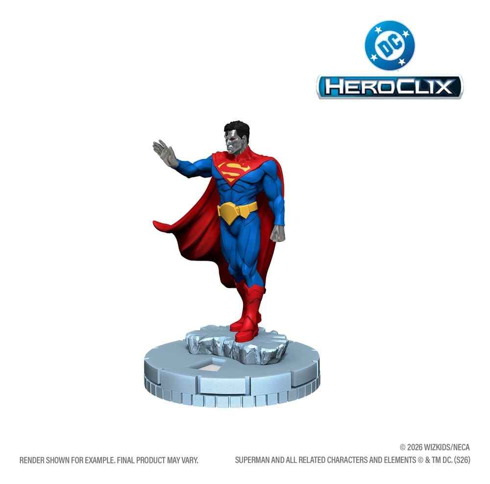 DC Comics Wizkids HeroClix Iconix Mini Figur Fästningen i Isolering Vol 1 13 cm