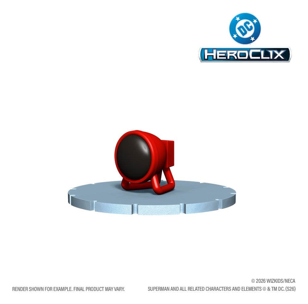 DC Comics Wizkids HeroClix Iconix Mini Figur Fästningen i Isolering Vol 1 13 cm