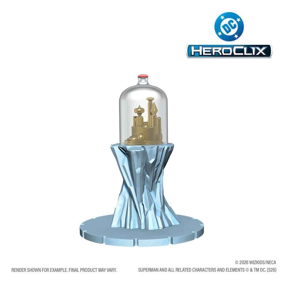 DC Comics Wizkids HeroClix Iconix Mini Figur Fästningen i Isolering Vol 1 13 cm