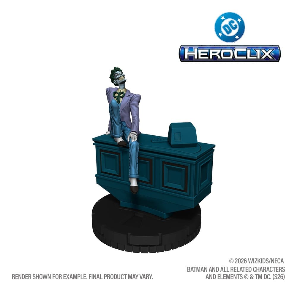 DC HeroClix SwitchClix Minifigures with Base The Long Halloween Team Base 23 cm