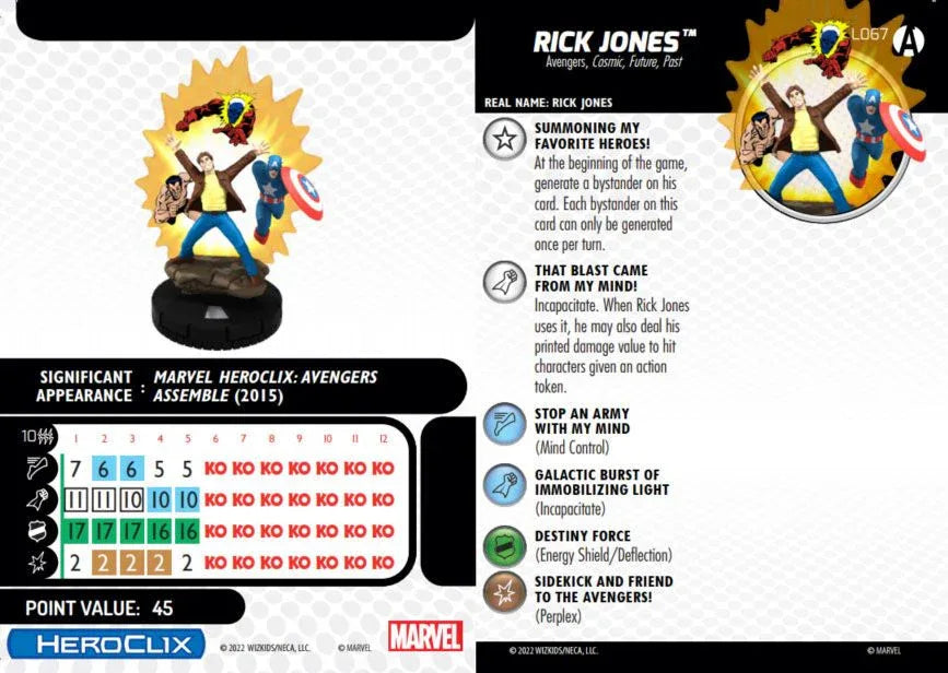 Marvel HeroClix: Avengers Forever Play at Home Kit Wizkids