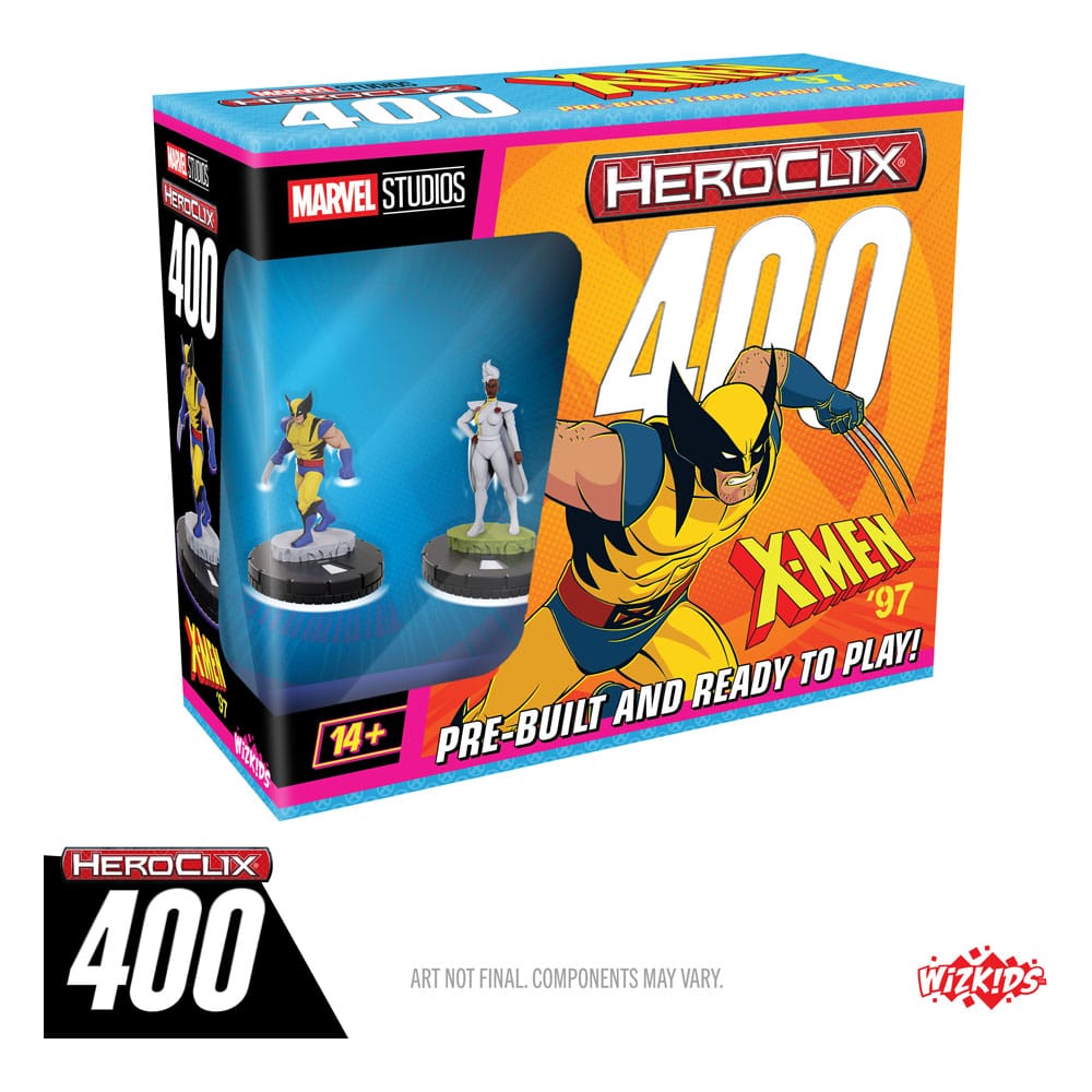 Marvel HeroClix 400: X-Men '97 - Spelset med Superhjältar Wizkids
