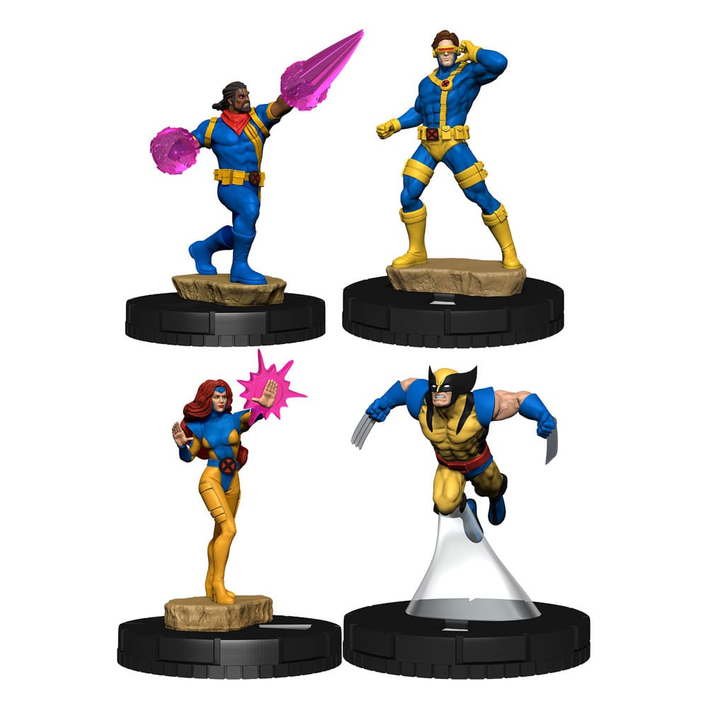 Marvel HeroClix: Startset 2025 – Spelpaket med Wolverine, Jean Grey, Cyclops och Bishop
