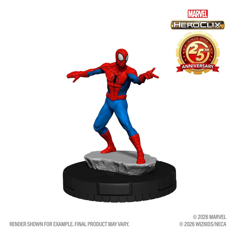 Marvel HeroClix: Booster Brick för 25-årsjubileum (12 påsar)