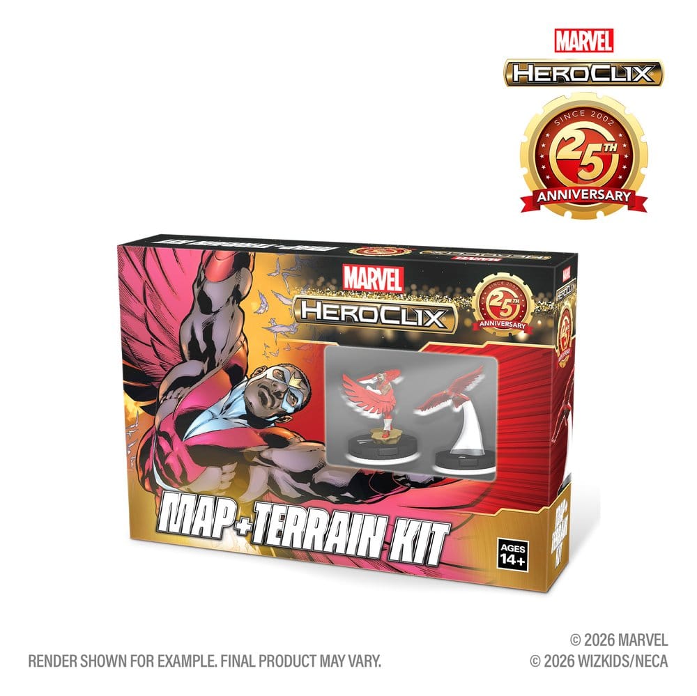 Marvel HeroClix: 25-årsjubileums Karta och Terrängset