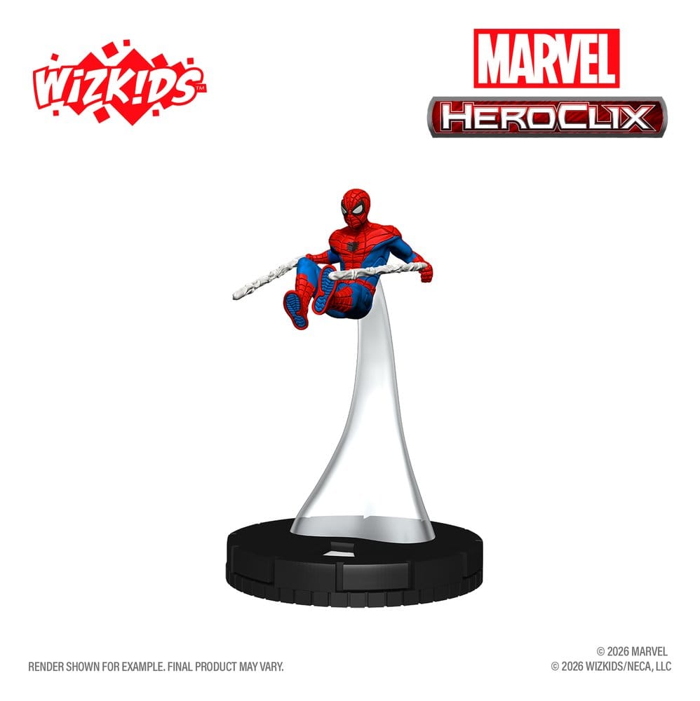Marvel HeroClix Iconix Minifigures Your Friendly Neighborhood Spider-Man 15 cm