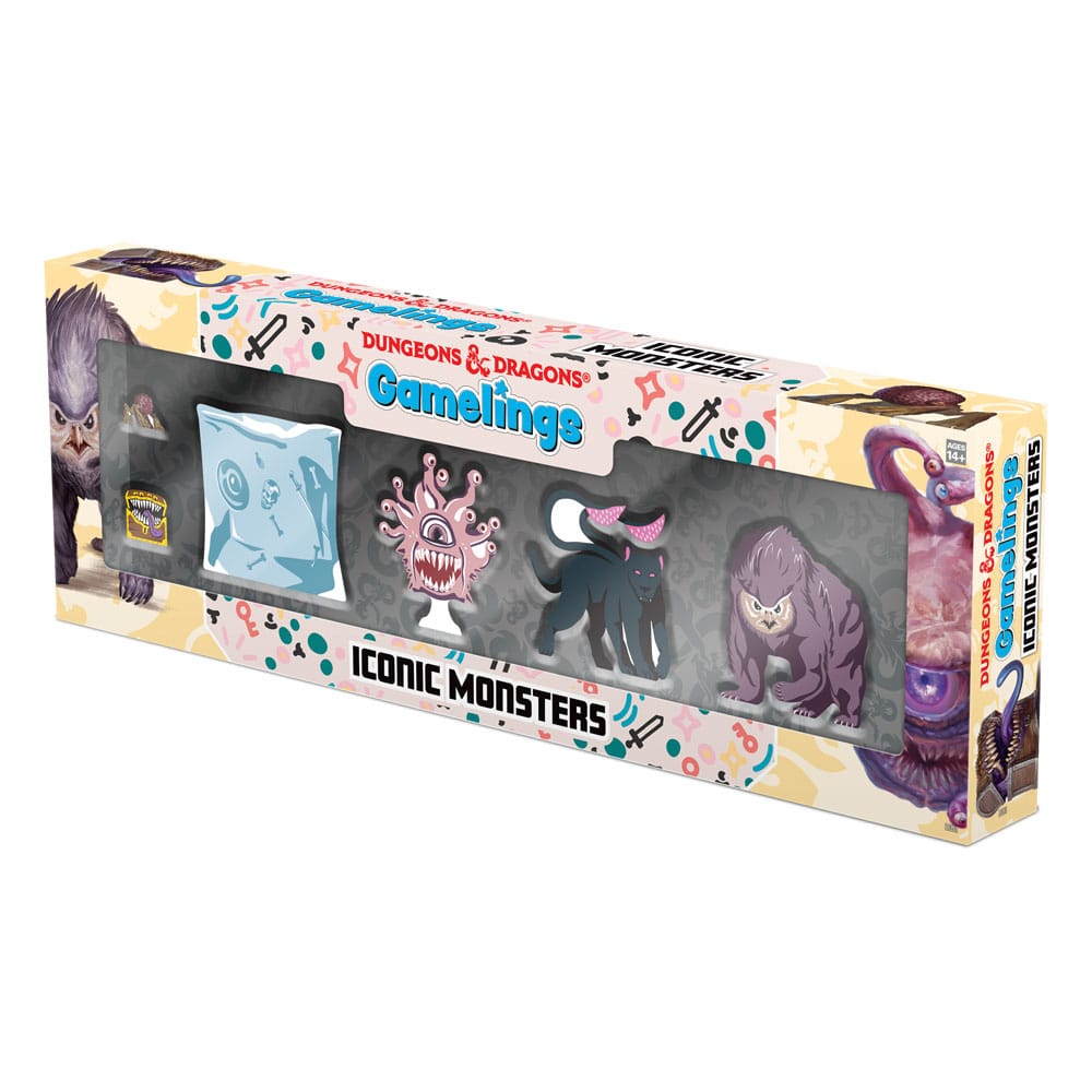 D&D Icons of the Realms Förmålade Miniaturer Gamelings: Ikoniska Monster Wizkids