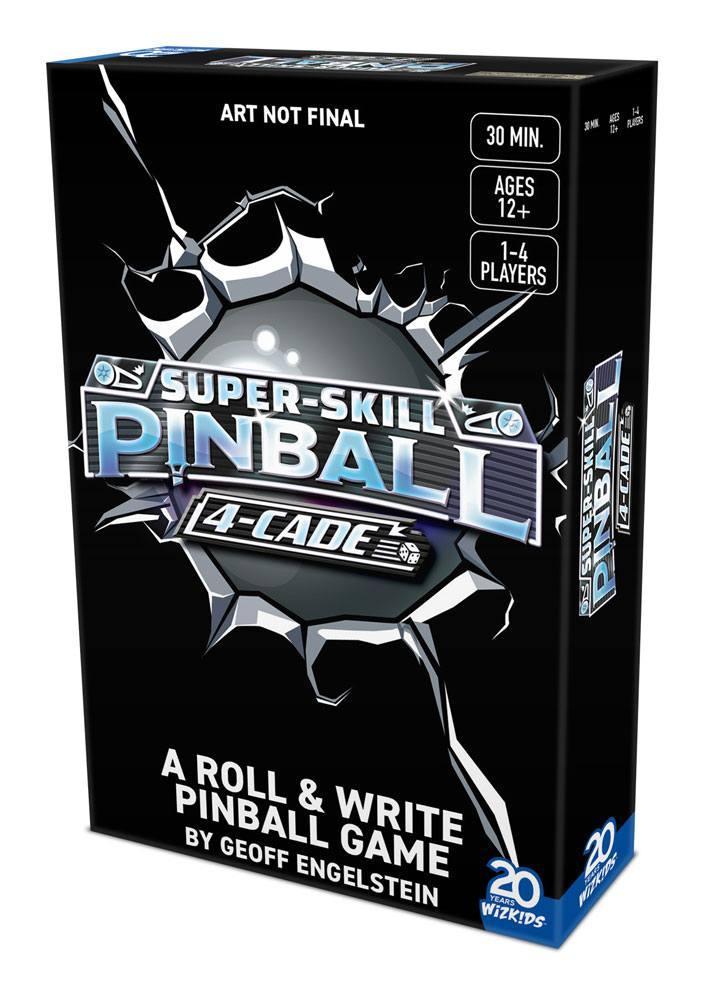 Super-Skill Pinball: 4-Cade Brädspel *Svensk Version* Wizkids