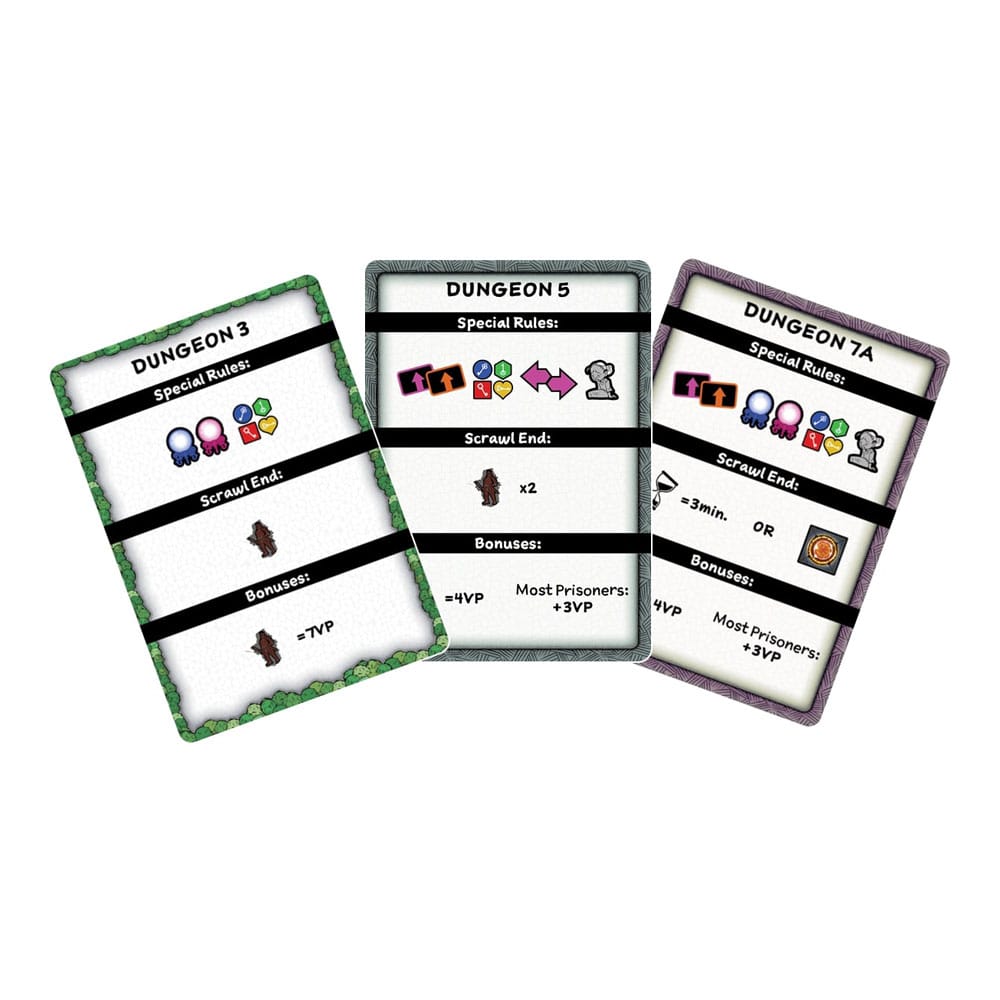 Dungeons & Dragons: Dungeon Scrawlers - Heroes of Waterdeep Strategispel *Engelsk Version* Wizkids