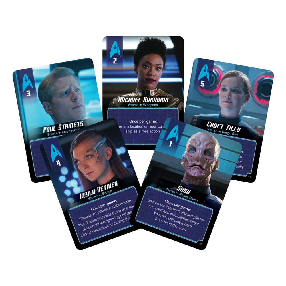 Star Trek Discovery Brädspel Black Alert *Engelsk Version* Wizkids