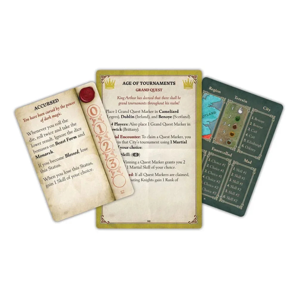 Tales of the Arthurian Knights Strategispel *Engelsk Version* Wizkids