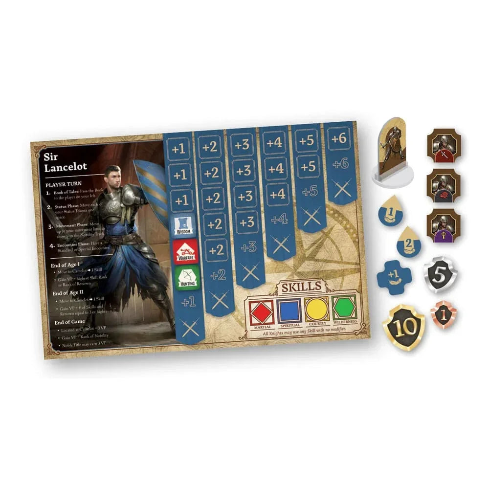 Tales of the Arthurian Knights Strategispel *Engelsk Version* Wizkids