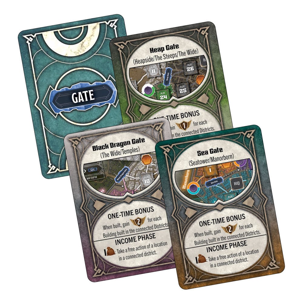 Dungeons & Dragons: Builders of Baldur's Gate Brädspel *Engelsk Version* Wizkids