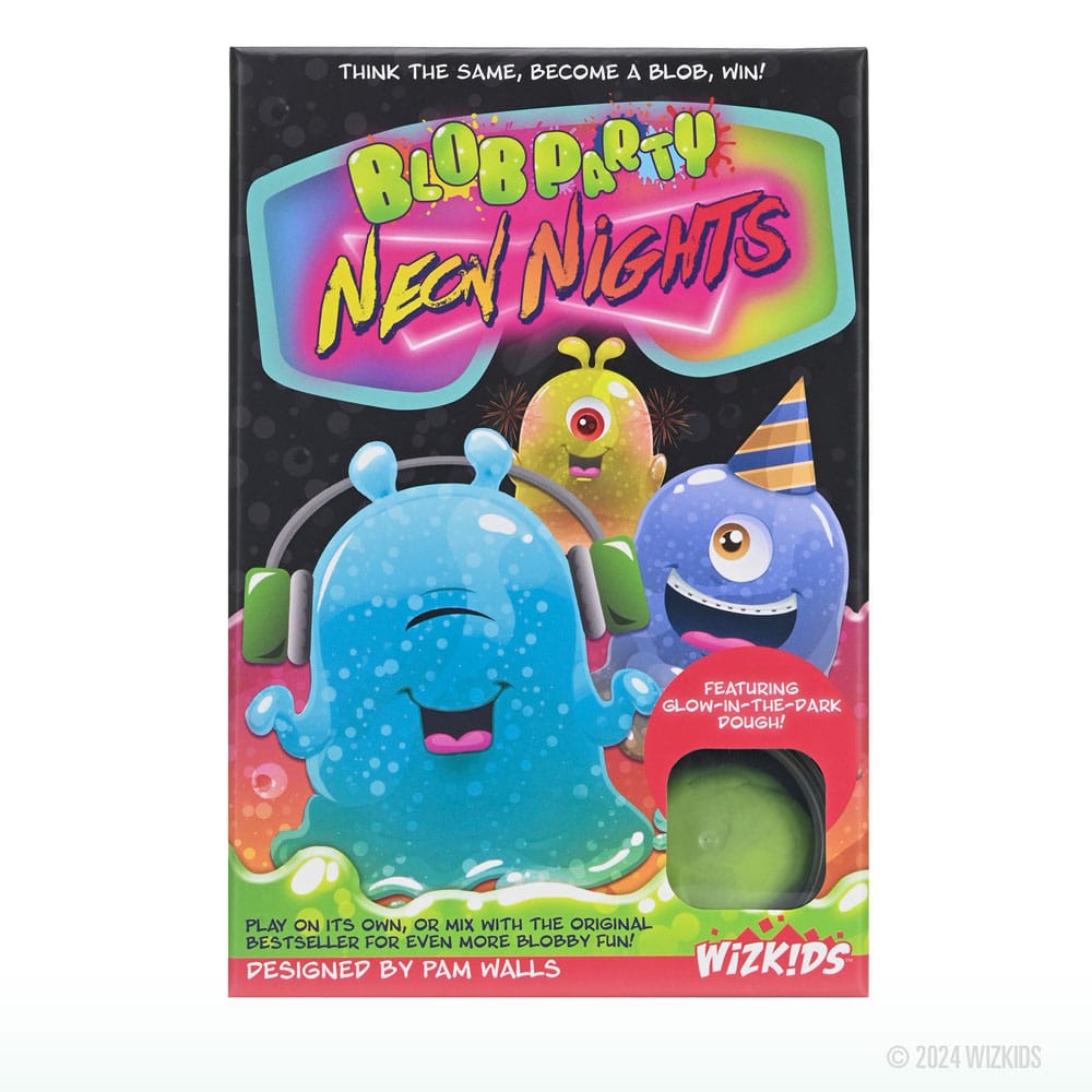 Blob Party Strategispel Neon Nights *Engelsk Version* Wizkids
