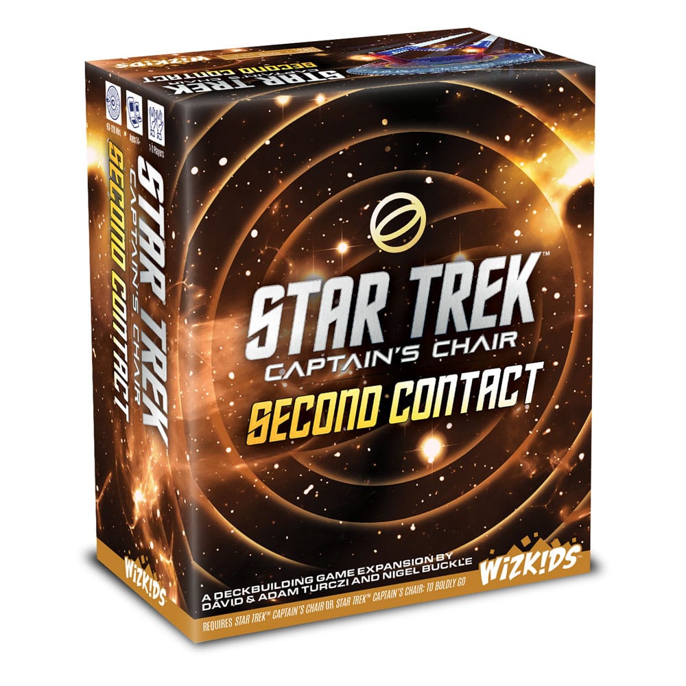 Star Trek: Captain's Chair Card Game Second Contact *Engelsk Version* Wizkids