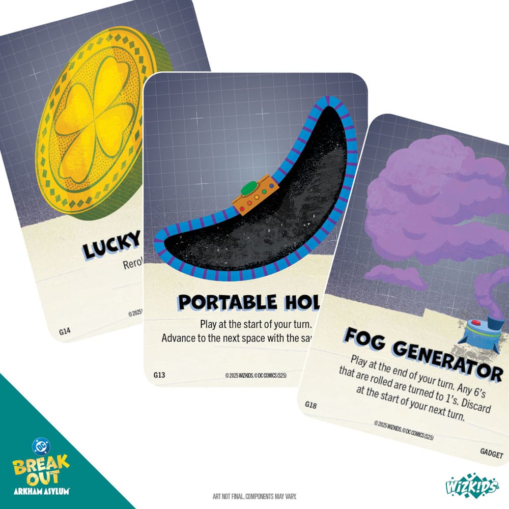 DC Breakout: Arkham Asylum Kortspel *Engelsk Version* Wizkids