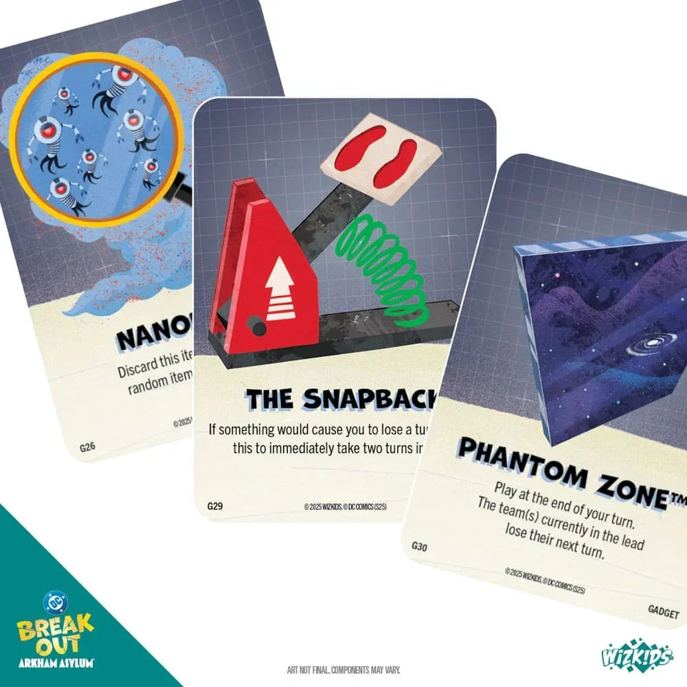 DC Breakout: Arkham Asylum Kortspel *Engelsk Version* Wizkids