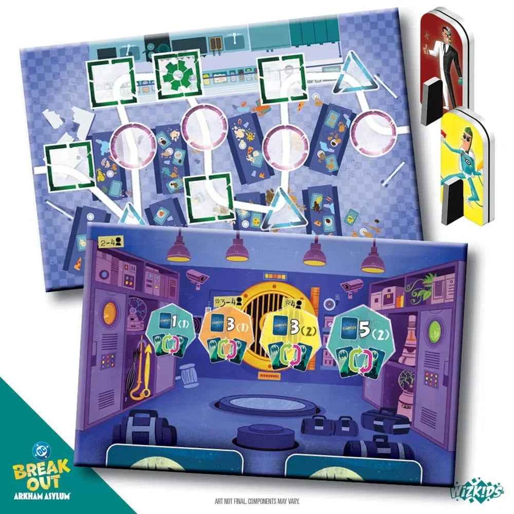 DC Breakout: Arkham Asylum Kortspel *Engelsk Version* Wizkids