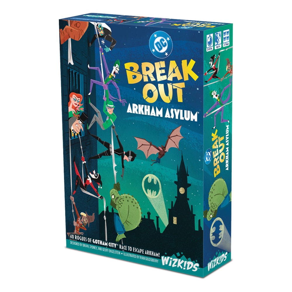 DC Breakout: Arkham Asylum Kortspel *Engelsk Version* Wizkids