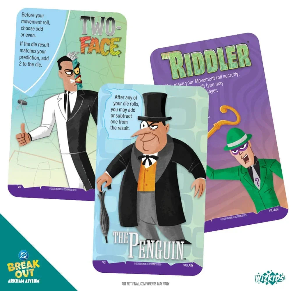 DC Breakout: Arkham Asylum Kortspel *Engelsk Version* Wizkids