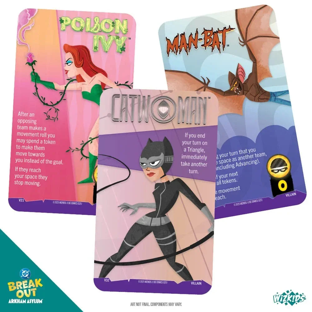 DC Breakout: Arkham Asylum Kortspel *Engelsk Version* Wizkids