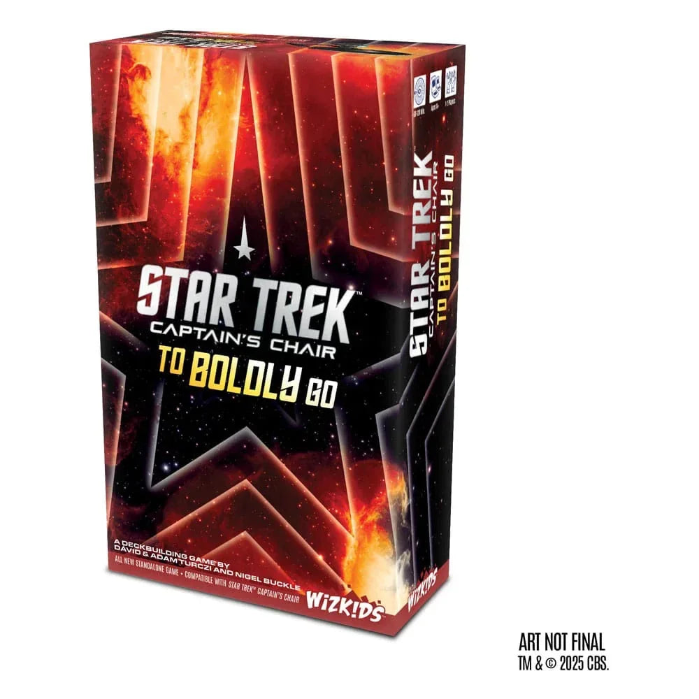 Star Trek: Captain's Chair Card Game To Boldly Go *English Version* Wizkids