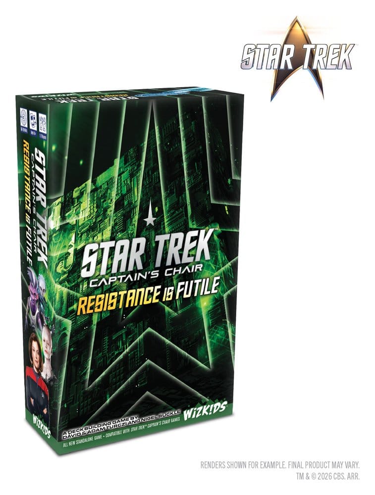 Star Trek: Captain's Chair Card Game: Resistance is Futile *English Version*