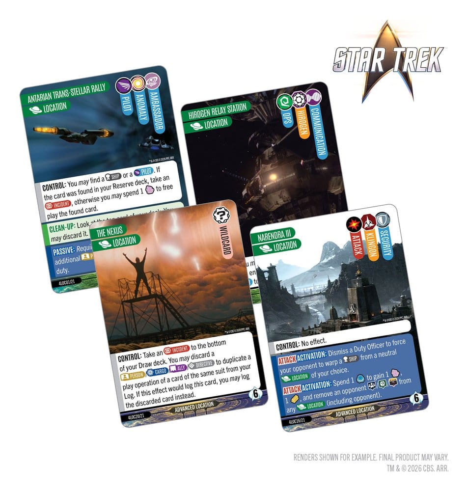 Star Trek: Captain's Chair Card Game: Resistance is Futile *English Version*