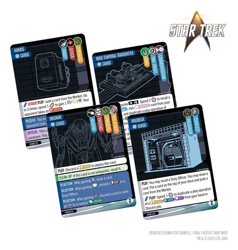 Star Trek: Captain's Chair Card Game: Resistance is Futile *English Version*