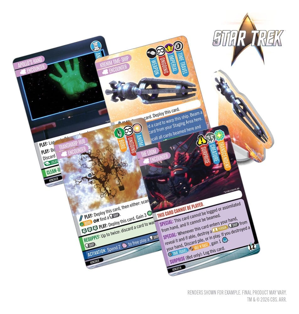Star Trek: Captain's Chair Card Game: Resistance is Futile *English Version*