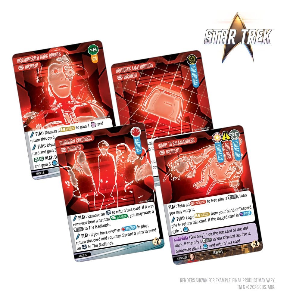 Star Trek: Captain's Chair Card Game: Resistance is Futile *English Version*