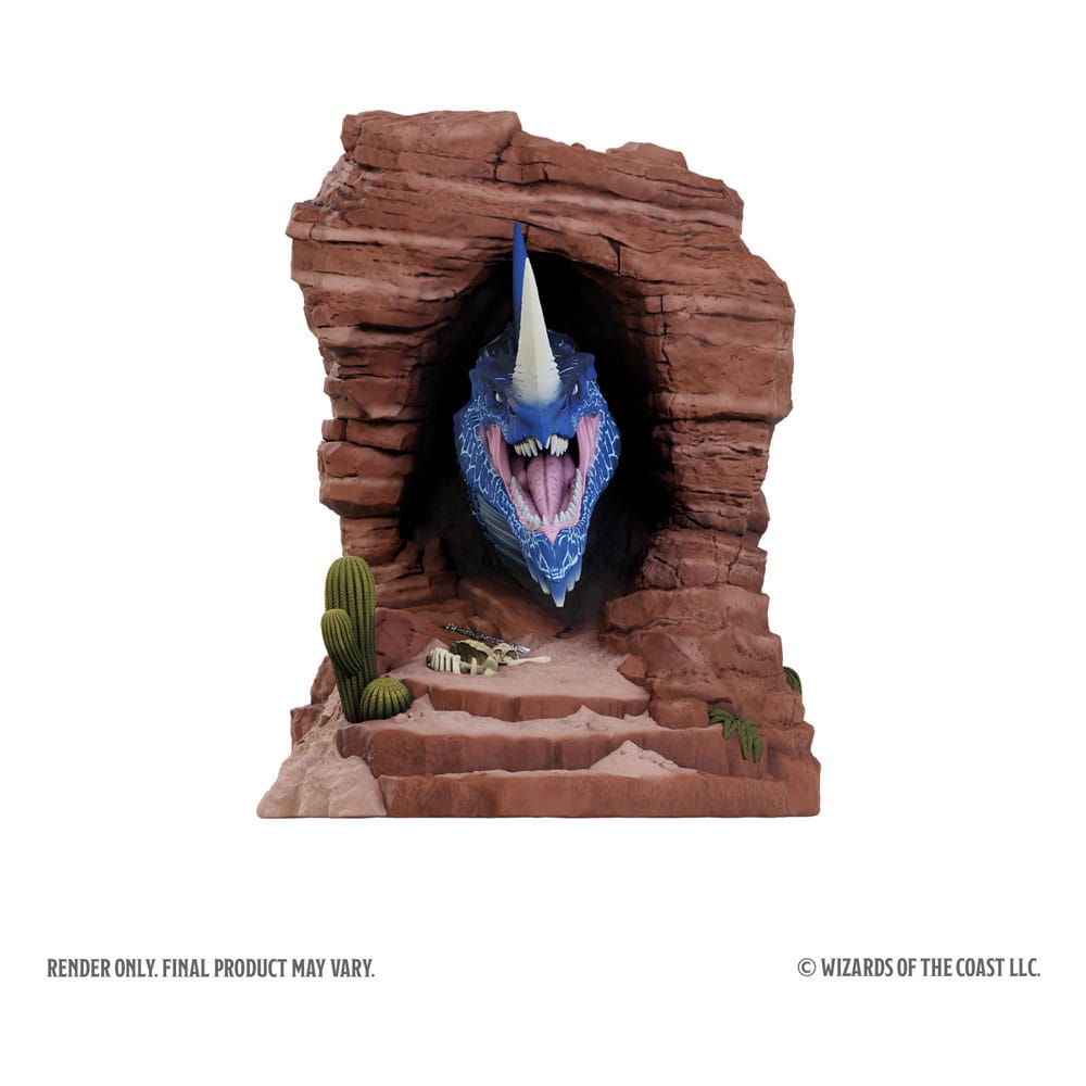 Dungeons & Dragons Bokstöd Blå Draken 17 cm Wizkids