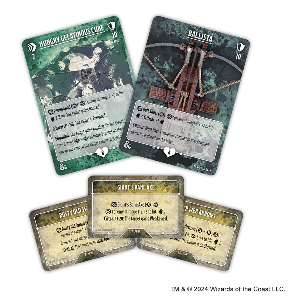 Dungeons & Dragons Expansion: Onslaught Scenario Kit - The Great Giant Games *Engelsk Version* Wizkids