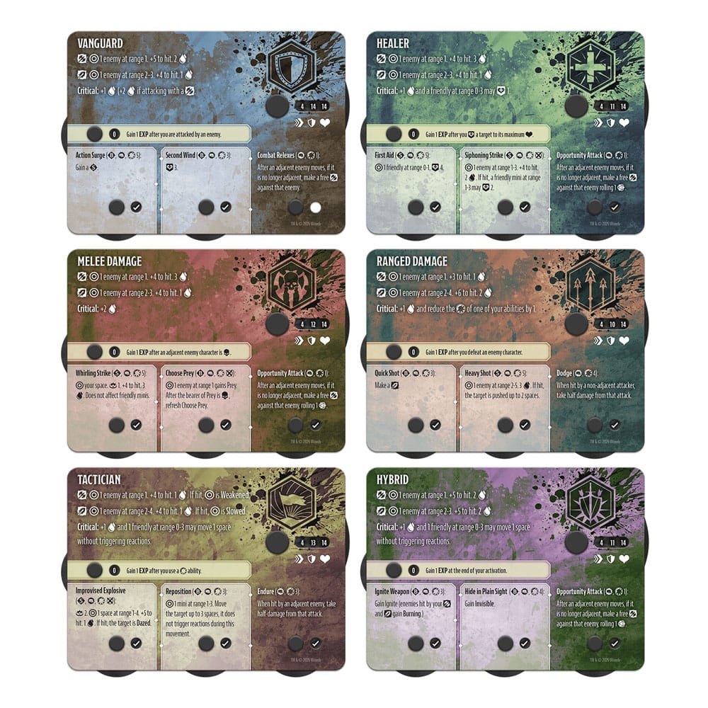 Dungeons & Dragons Game Expansion Onslaught Custom Character Kit Expansion *Engelsk Version* Wizkids