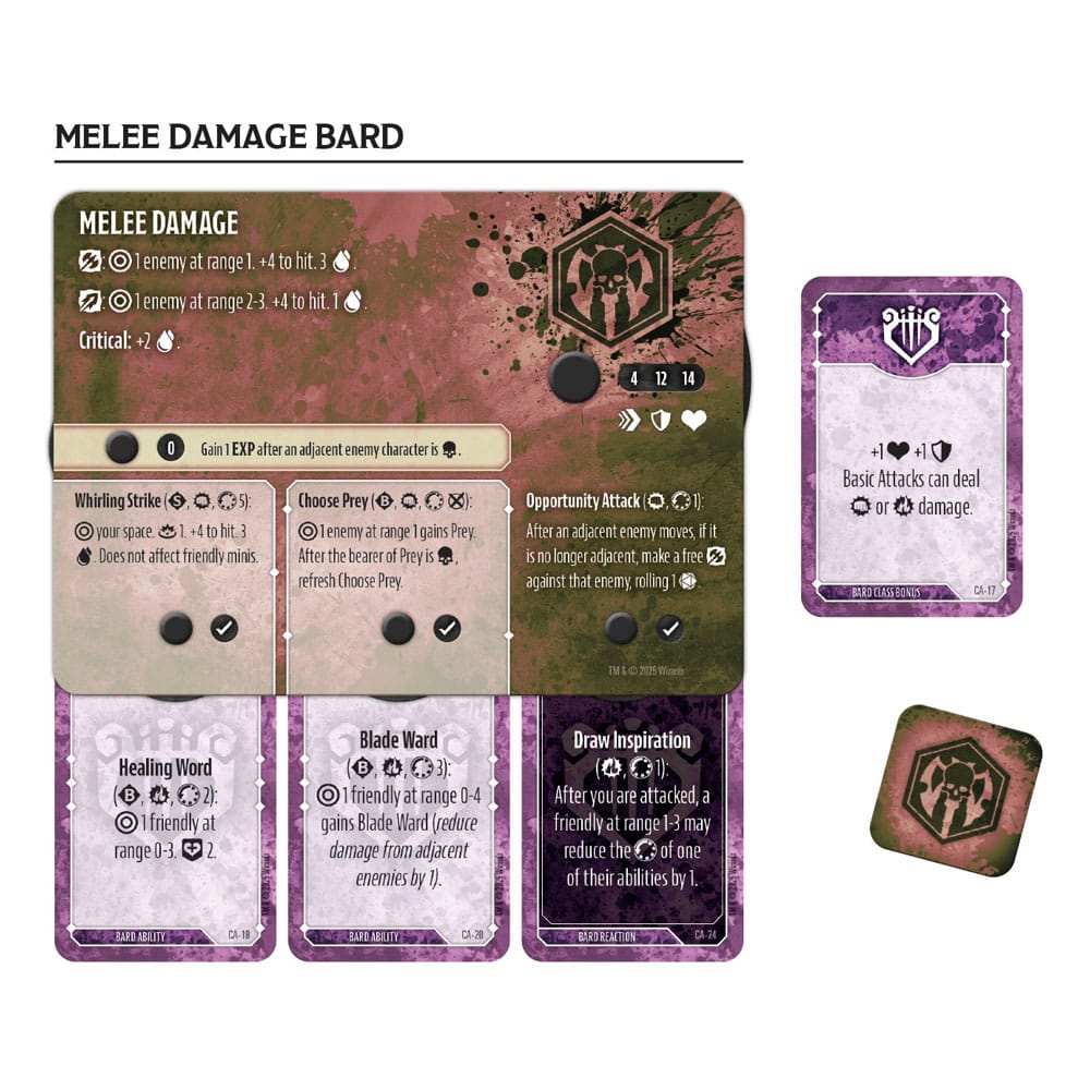 Dungeons & Dragons Game Expansion Onslaught Custom Character Kit Expansion *Engelsk Version* Wizkids