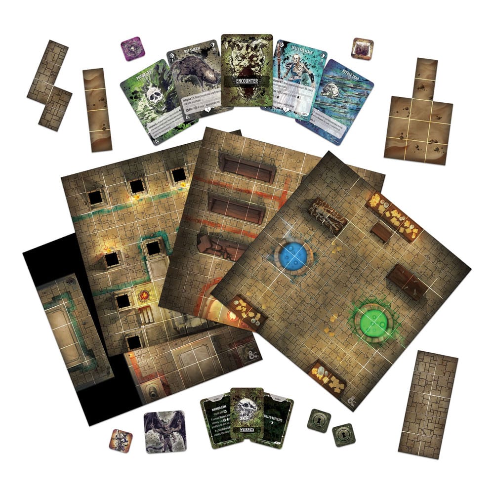 Dungeons & Dragons Expansion: Onslaught Tomb of Horrors - Maps & Monsters Expansion Wizkids