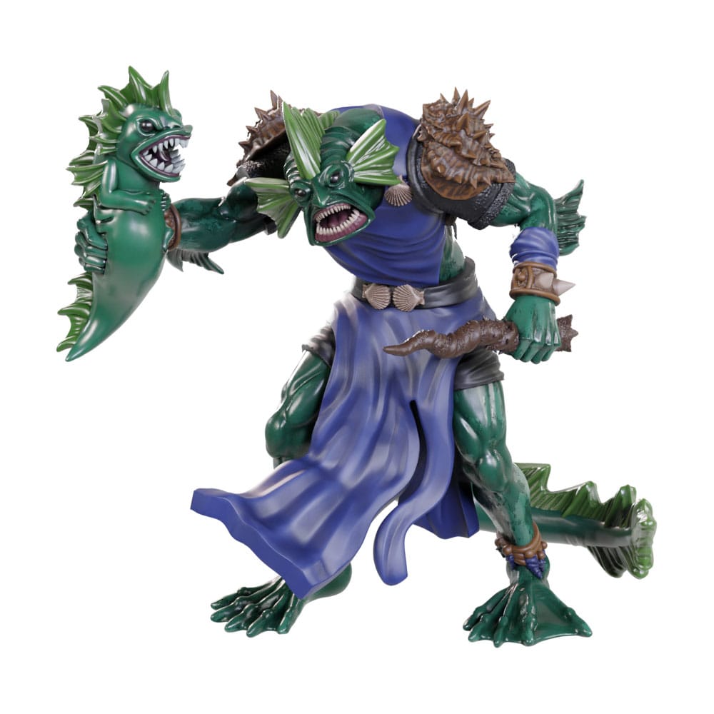 D&D Nolzur's Marvelous Miniatures Omålade Miniatyrer Sahuagin Prästinna Wizkids