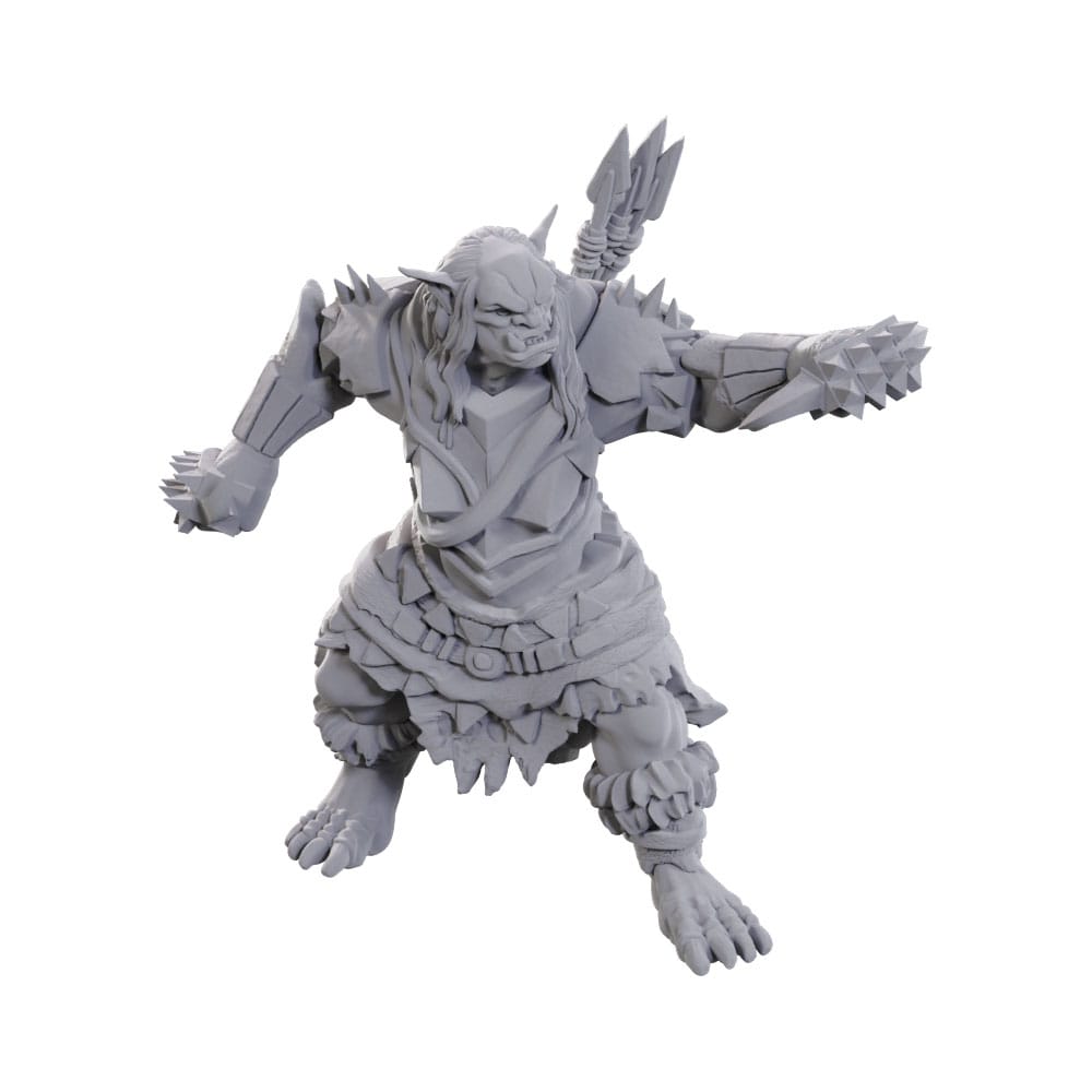 Pathfinder Deep Cuts Omålade Miniatyrer: Orc Brute Wizkids