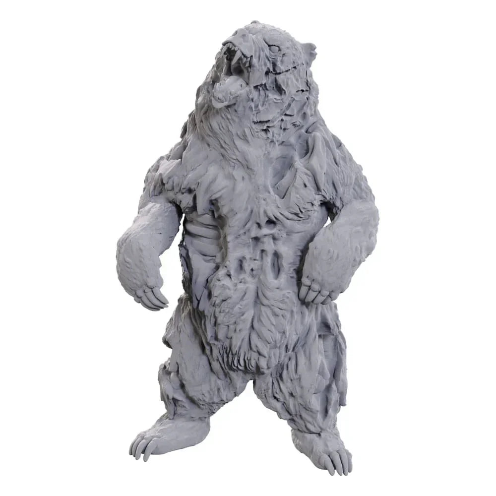 WizKids Deep Cuts Omålade Miniatyr Zombie Grizzlybjörn Wizkids