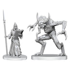 Pathfinder Deep Cuts Unpainted Miniatures Vloriak (Despoiler Demon) & Demonologist Wizkids