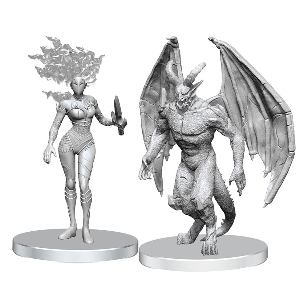 Pathfinder Deep Cuts Omålade Miniatyrer: Gargoyle & Shae Wizkids