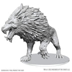 D&D Nolzur's Marvelous Miniatures: Unpainted Miniatures Dire Worg 11 cm Wizkids