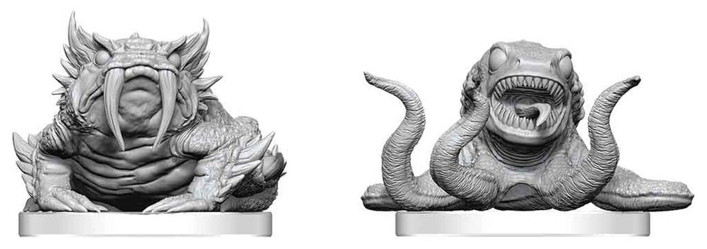 Pathfinder Battles Deep Cuts Osmålad Miniatyr Bogwid & Slurk 13 cm