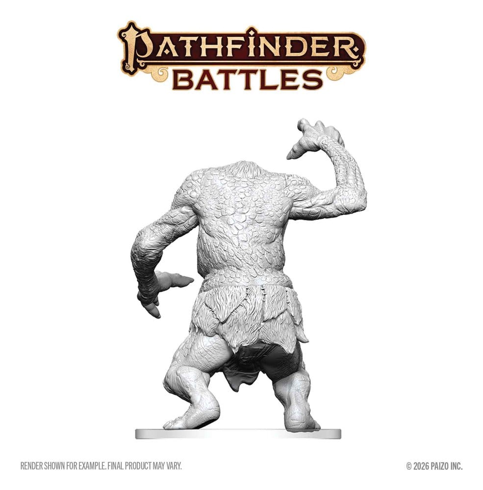 Pathfinder Battles Deep Cuts Obehandlad Minifigur Skogstroll 15 cm